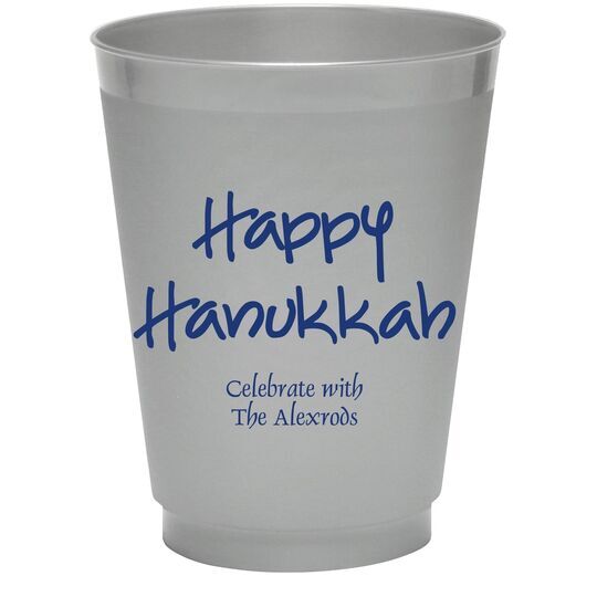 Studio Happy Hanukkah Colored Shatterproof Cups
